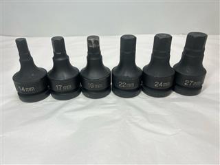 Grey Pneumatic Corp - 1Dr 6Pc Hex (9196MH)